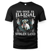 No One Is Illegal On Stolen Land Shirt